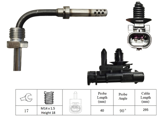 Capteur, température des gaz LEMARK LXT043