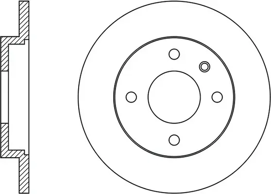 Disque de frein FIT FR0122