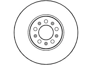 Disque de frein ABTEX BD594V