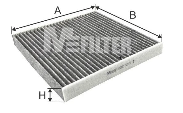Filtre, air de l'habitacle MFILTER K 9200C