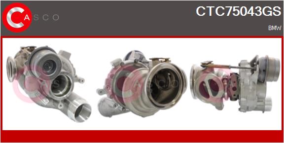 Turbocompresseur, suralimentation CASCO CTC75043GS