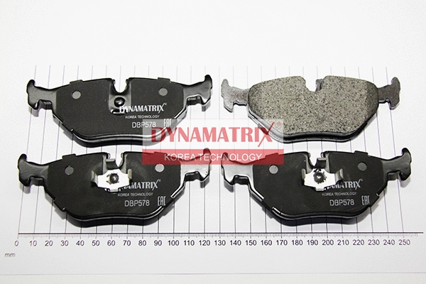 Kit de plaquettes de frein, frein à disque DYNAMATRIX DBP578