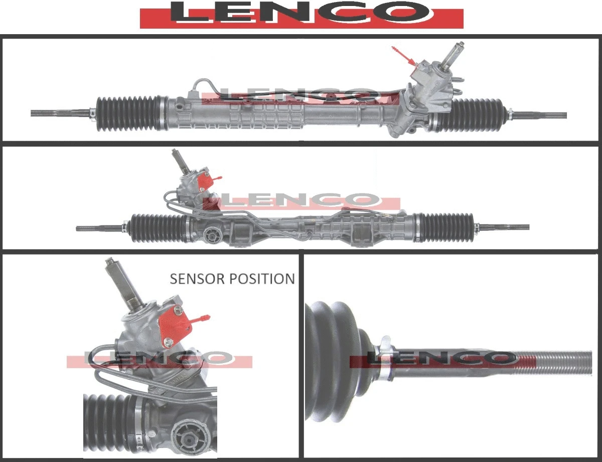 Crémaillère de direction LENCO SGA378L