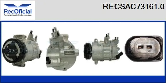 Compresseur, climatisation RECOFICIAL RECSAC73161.0