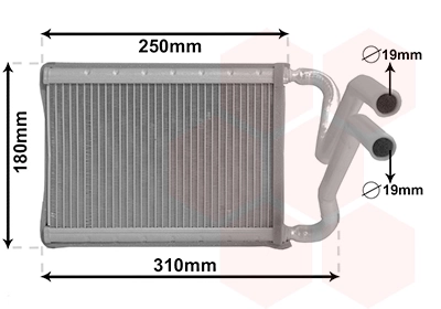 Système de chauffage VAN WEZEL 82006437
