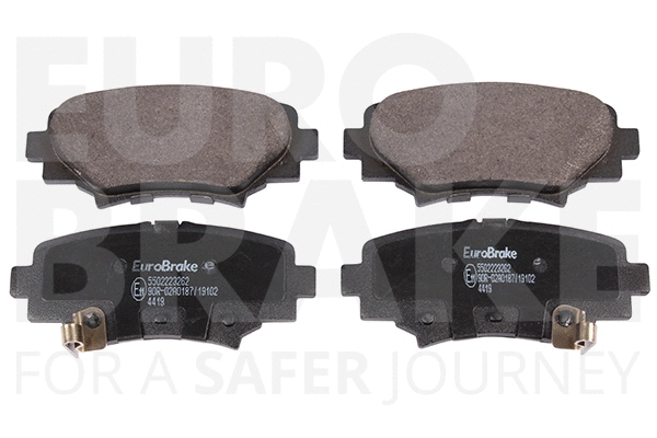 Kit de plaquettes de frein, frein à disque EUROBRAKE 5502223262