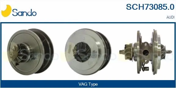 Groupe carter, turbocompresseur SANDO SCH73085.0
