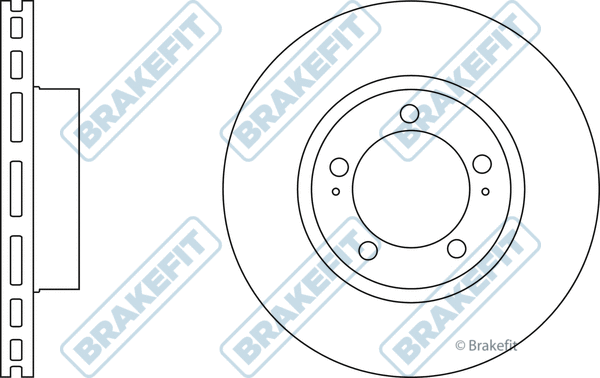 Disque de frein APEC SDK6785