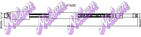 Flexible de frein KAWE H7620