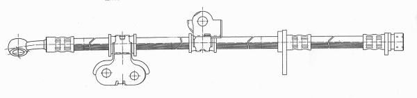 Flexible de frein CEF 511451