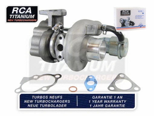 Turbocompresseur, suralimentation RCA FRANCE RCA4917302612X