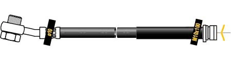 Flexible de frein MGA F7197