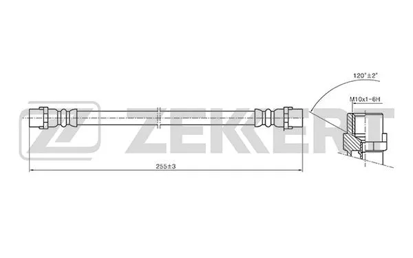 Flexible de frein ZEKKERT BS-9410