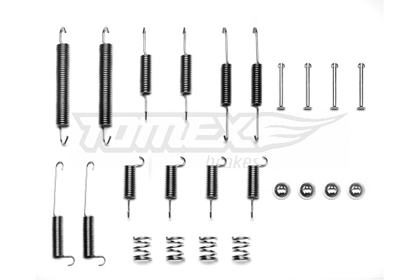 Kit d'accessoires, mâchoire de frein TOMEX Brakes TX 40-03