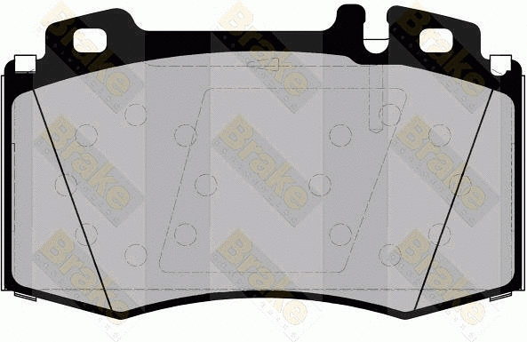 Kit de plaquettes de frein, frein à disque Brake ENGINEERING PA1453