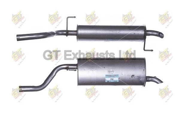 Silencieux arrière GT Exhausts GFT831
