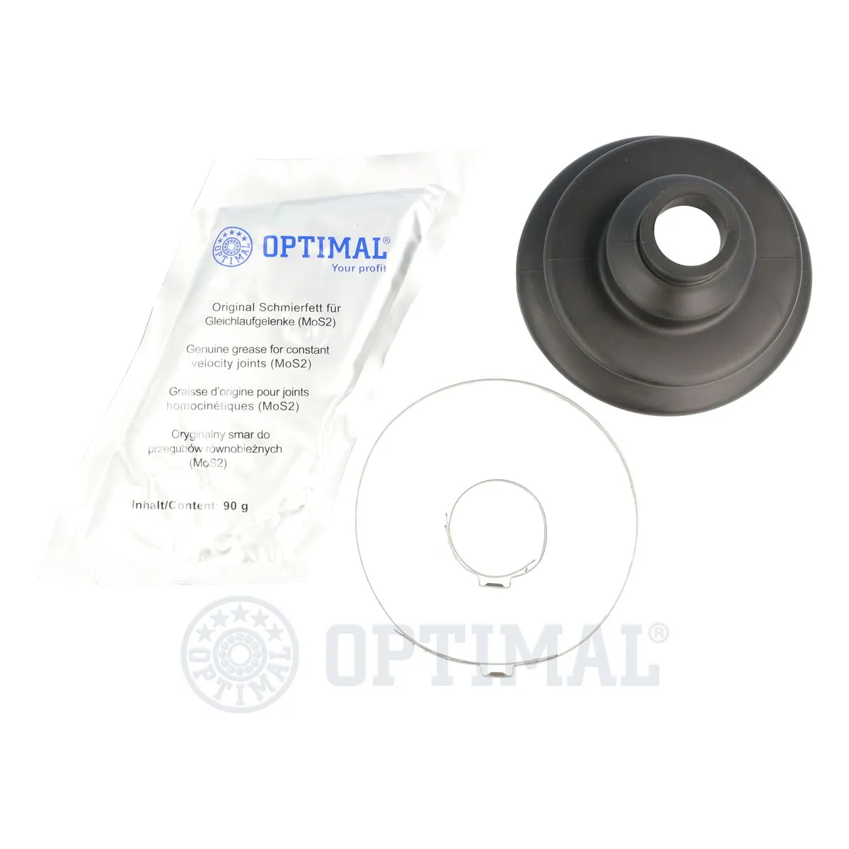 Jeu de joints-soufflets, arbre de commande OPTIMAL CVB-10283CR