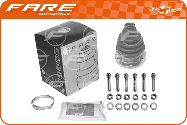 Jeu de joints-soufflets, arbre de commande FARE-CO K980