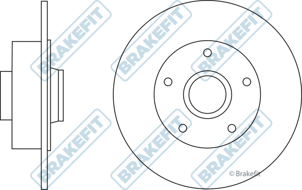 Disque de frein APEC SDK6678