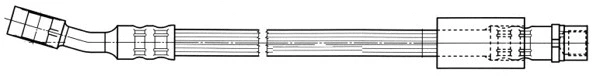 Flexible de frein CEF 512022