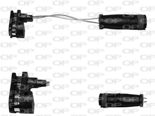 Contact d'avertissement, usure des plaquettes de frein OPEN PARTS AK3120.00