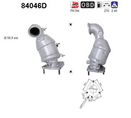 Catalyseur AS 84046D