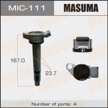 Bobine d'allumage MASUMA MIC-111