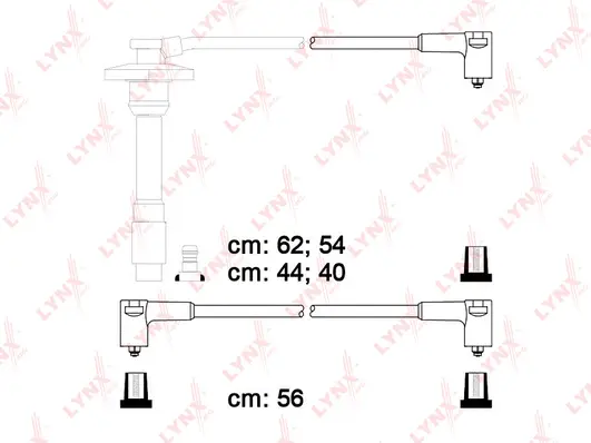 Kit de câbles d'allumage LYNXAUTO SPC7508