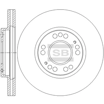 Disque de frein Hi-Q SD4342