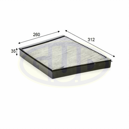 Filtre, air de l'habitacle G.U.D. GCF3172C