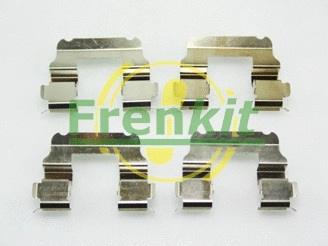 Kit d'accessoires, plaquette de frein à disque FRENKIT 901689