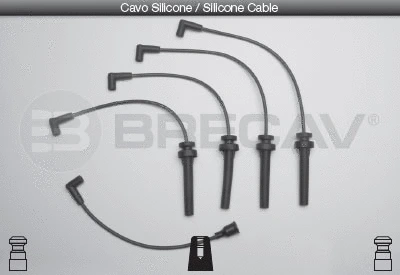 Kit de câbles d'allumage BRECAV 42.508