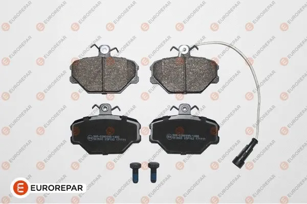 Kit de plaquettes de frein, frein à disque EUROREPAR 1617259980