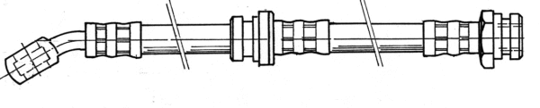 Flexible de frein CEF 510948