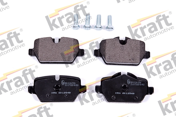 Kit de plaquettes de frein, frein à disque KRAFT AUTOMOTIVE 6012548