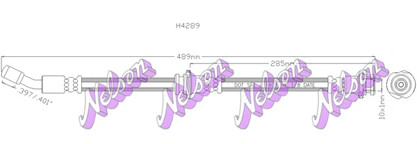 Flexible de frein KAWE H4289