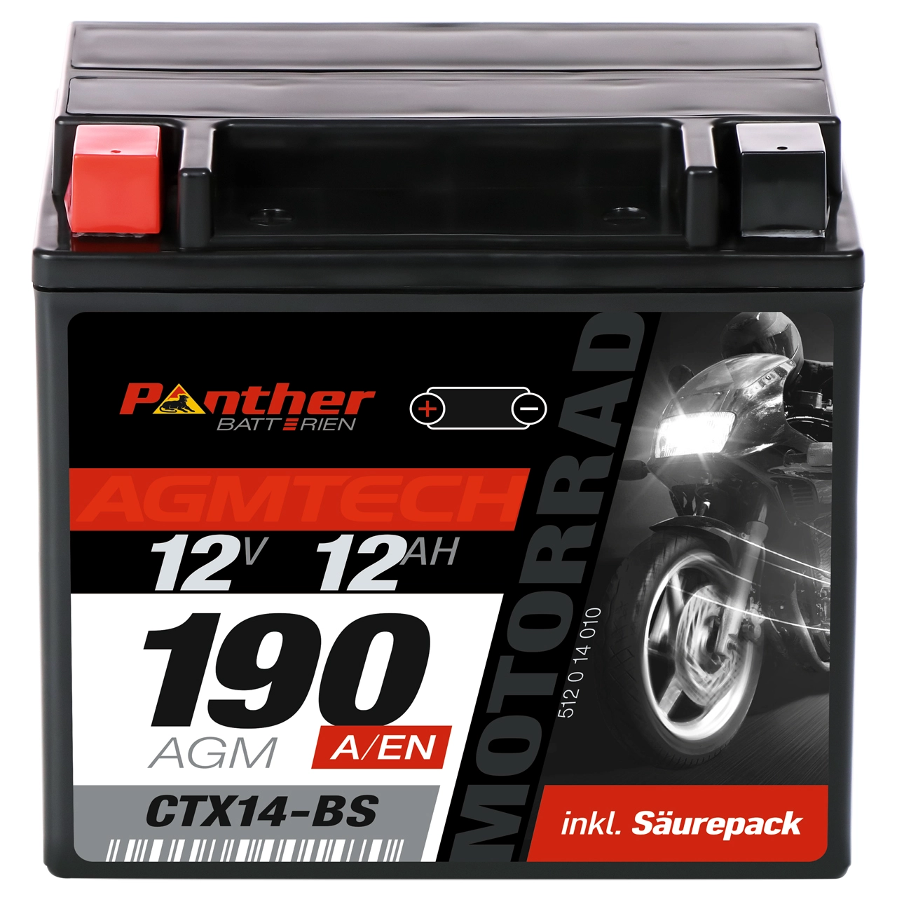 Batterie de démarrage PANTHER-BATTERIEN MB.5121477