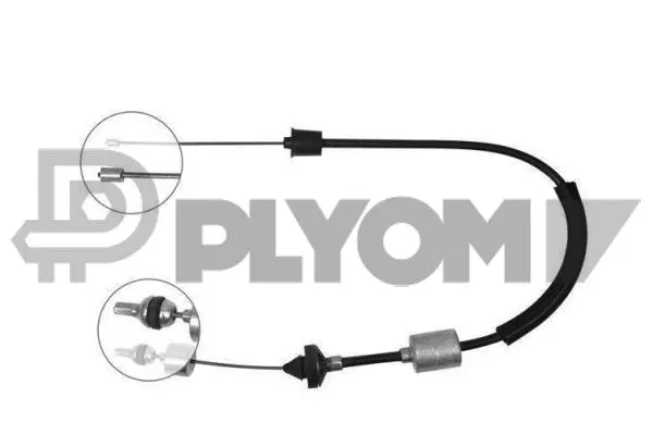 Tirette à câble, commande d'embrayage PLYOM P028386