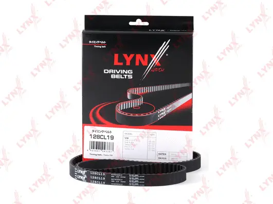 Courroie crantée LYNXAUTO 128CL19