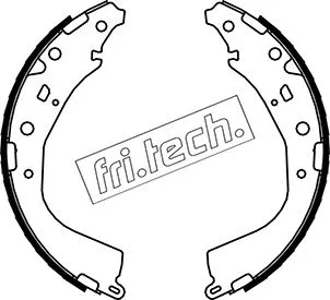 Jeu de mâchoires de frein fri.tech. 1115.319