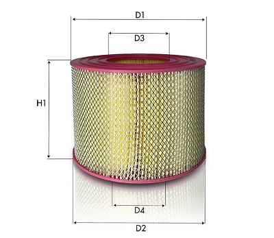 Filtre à air TECNECO FILTERS AR436