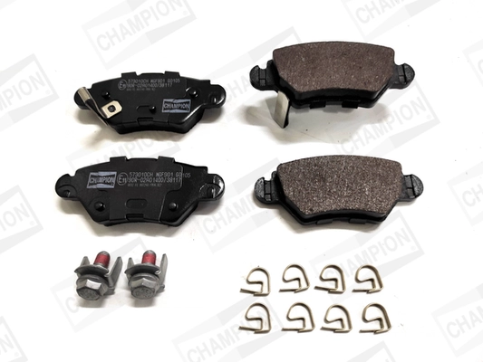 Kit de plaquettes de frein, frein à disque CHAMPION 573010CH