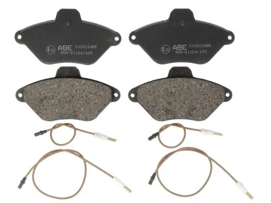 Kit de plaquettes de frein, frein à disque ABE C1C021ABE