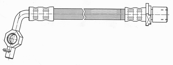 Flexible de frein CEF 511947