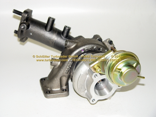 Turbocompresseur, suralimentation SCHLÜTTER TURBOLADER 172-09780