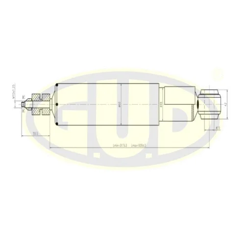 Amortisseur G.U.D. GSA344288