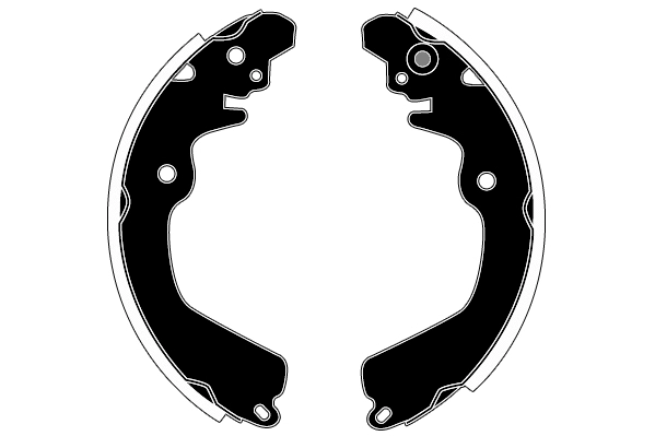 Jeu de mâchoires de frein RAICAM RA26530