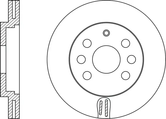 Disque de frein FIT FR0223V