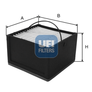 Filtre à carburant UFI 26.063.00