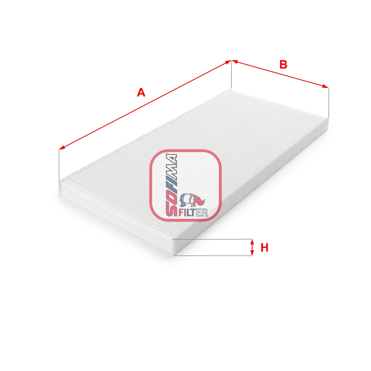 Filtre, air de l'habitacle SOFIMA S 3078 C